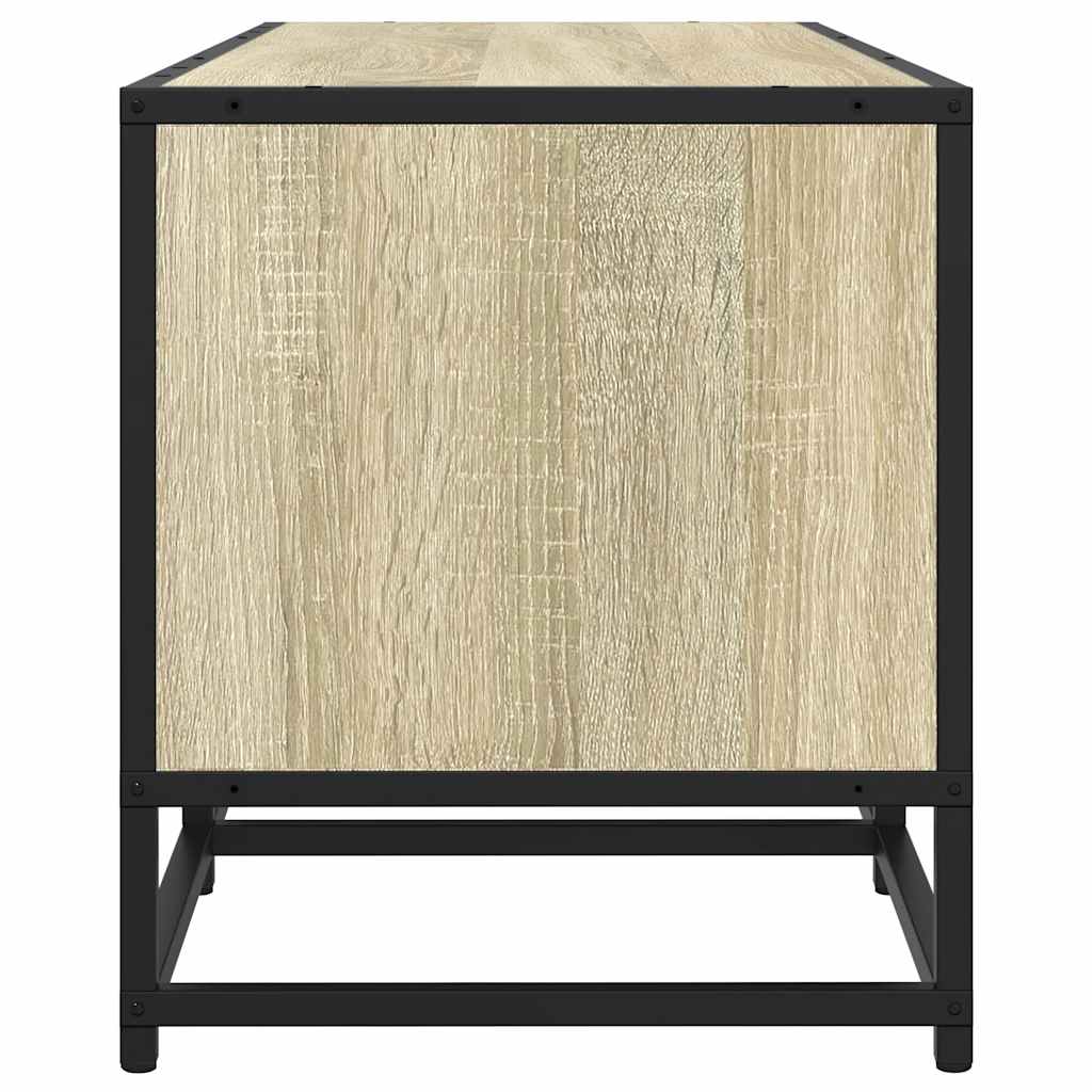 TV ormarić Sonoma hrast 120x35x41 cm Konstruirano drvo i metal