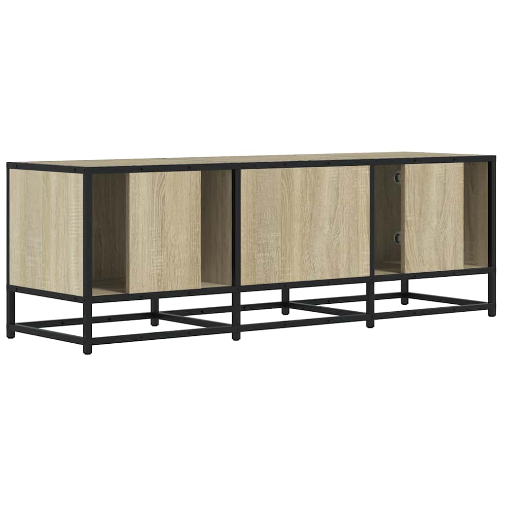 TV ormarić Sonoma hrast 120x35x41 cm Konstruirano drvo i metal