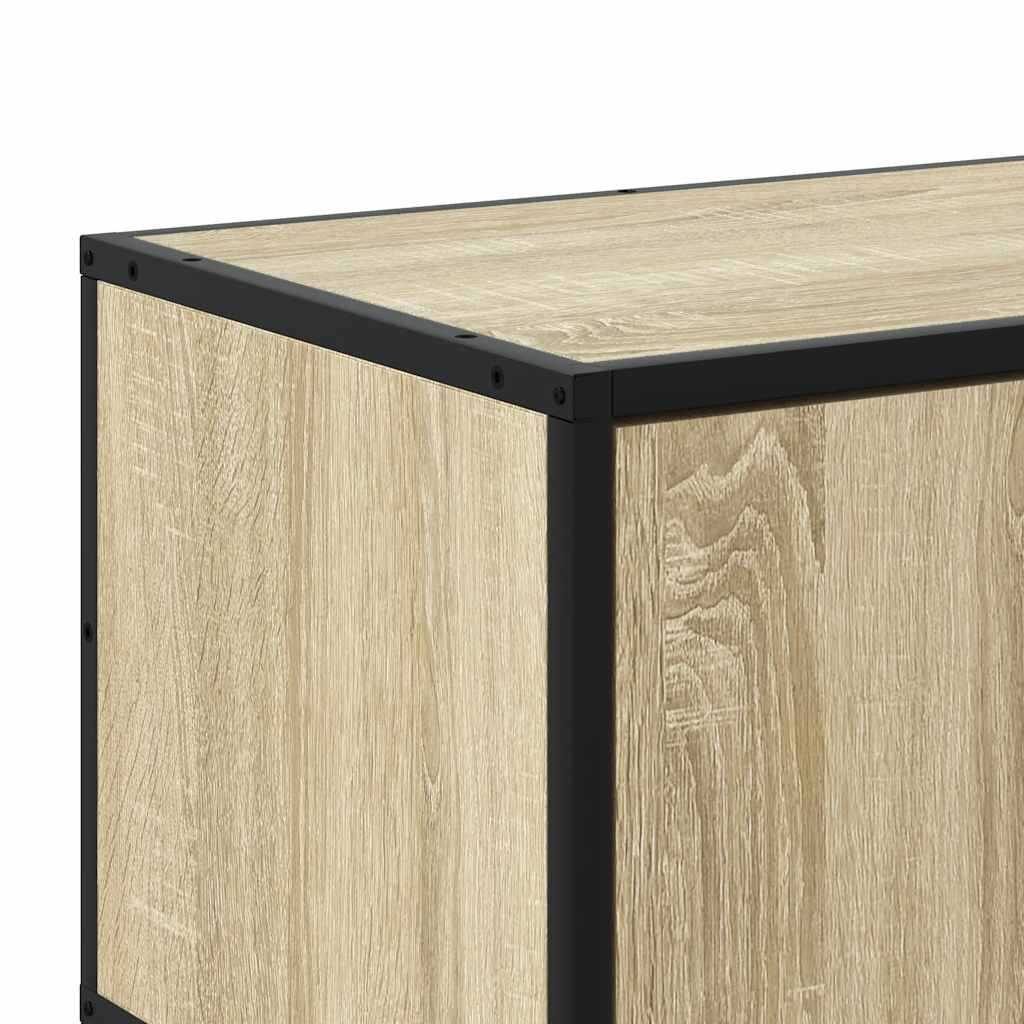 TV ormarić Sonoma hrast 120x35x41 cm Konstruirano drvo i metal
