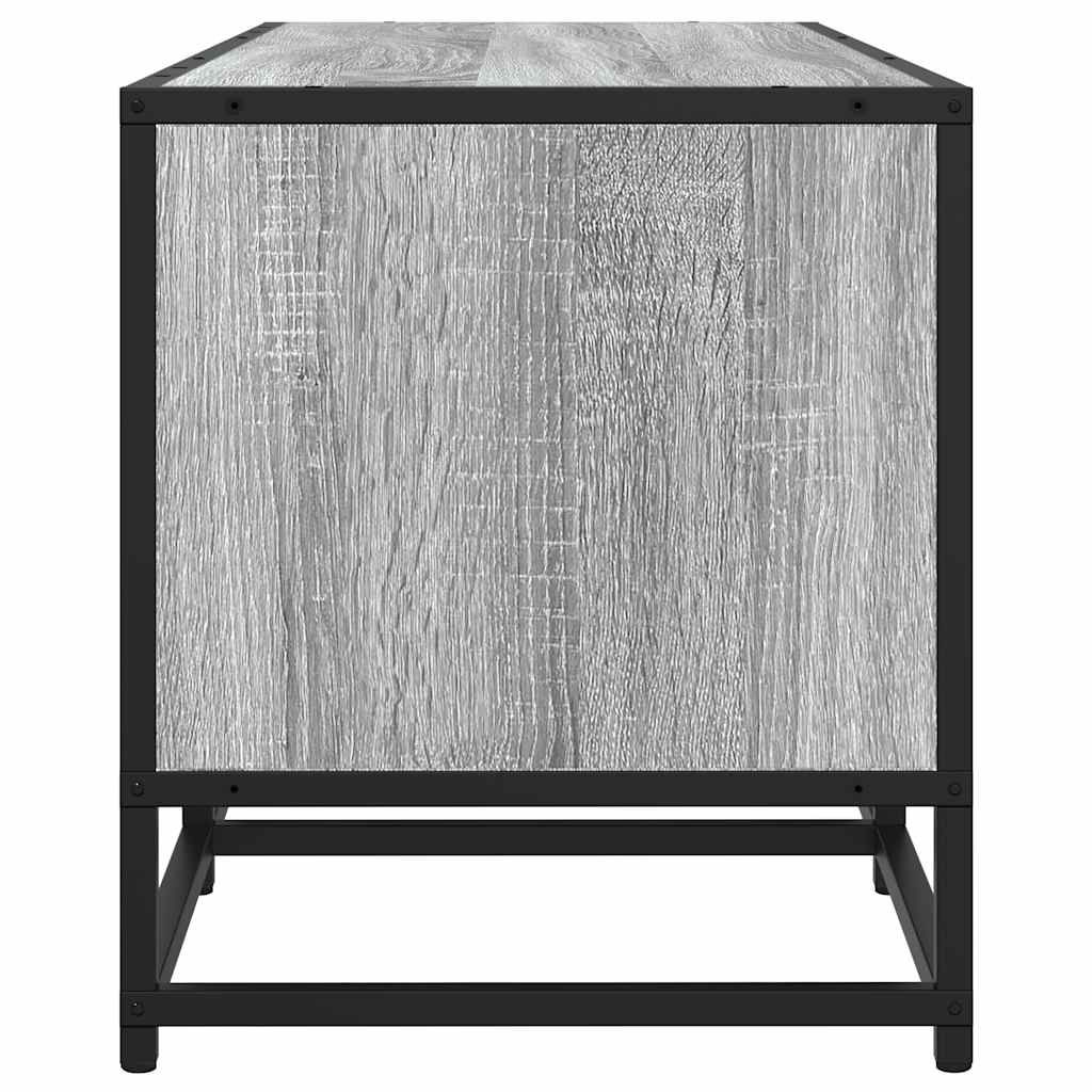 TV ormarić sivi Sonoma 160x35x41 cm Konstruirano drvo i metal