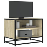 TV ormarić Sonoma hrast 61x40x46 cm Konstruirano drvo i metal