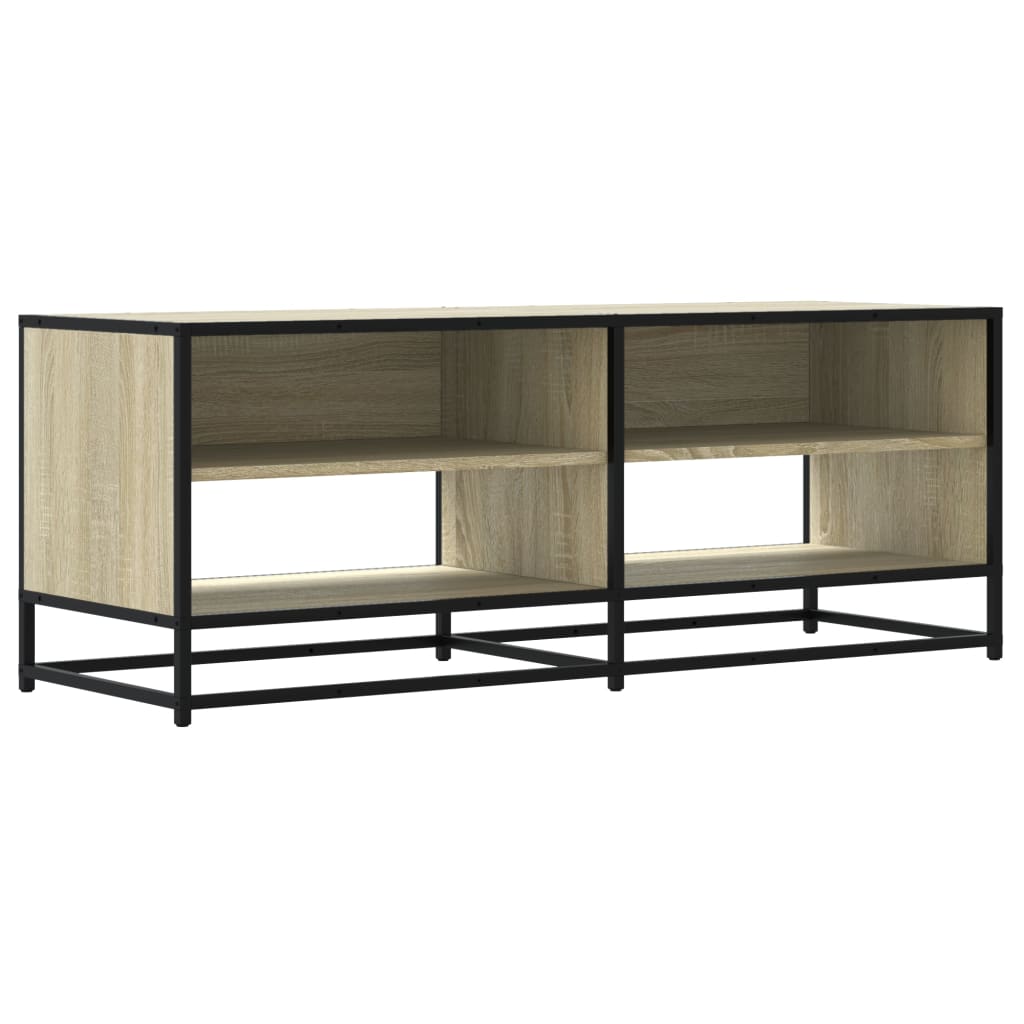 TV ormarić boja hrasta 120,5x40x46 cm konstruirano drvo