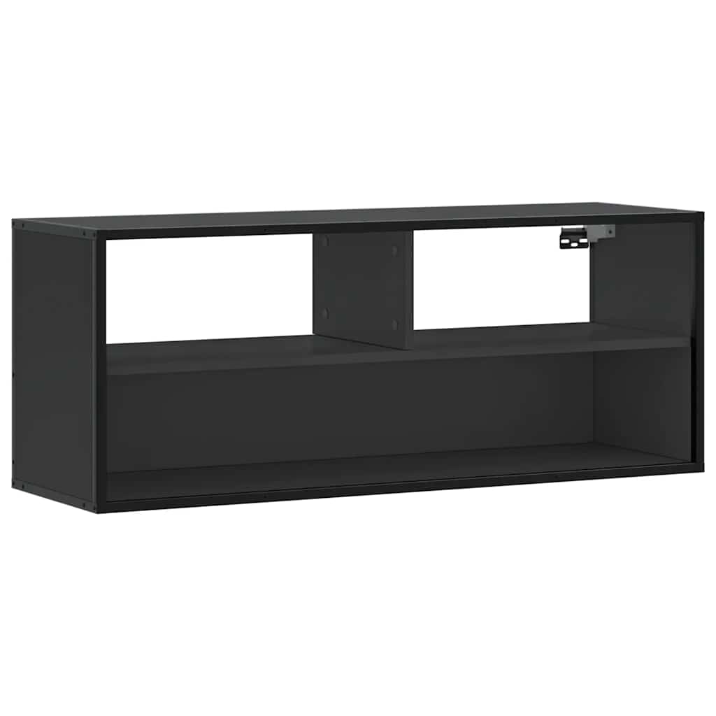 TV ormarić crni 100 x 31 x 39,5 cm konstruirano drvo i metal