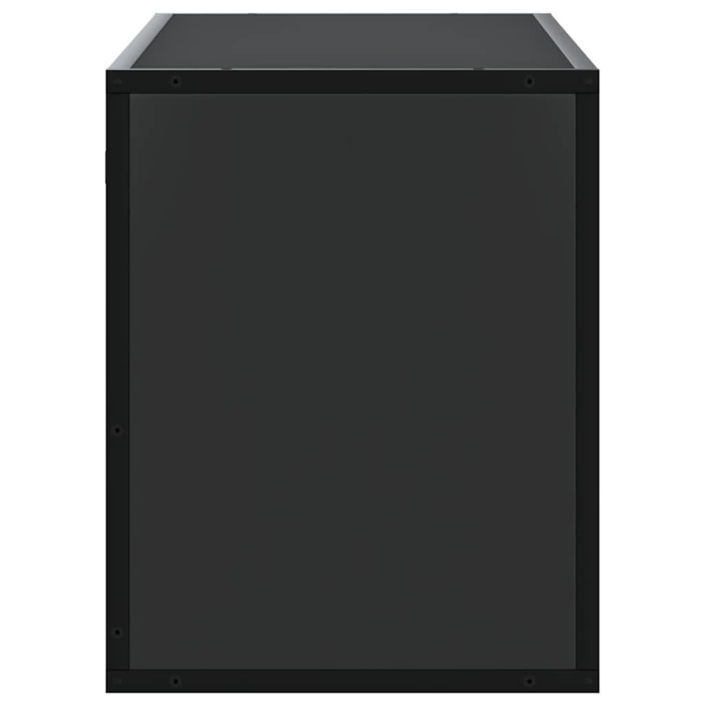 TV ormarić crni 100 x 31 x 39,5 cm konstruirano drvo i metal