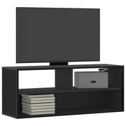 TV ormarić crni 100 x 31 x 39,5 cm konstruirano drvo i metal