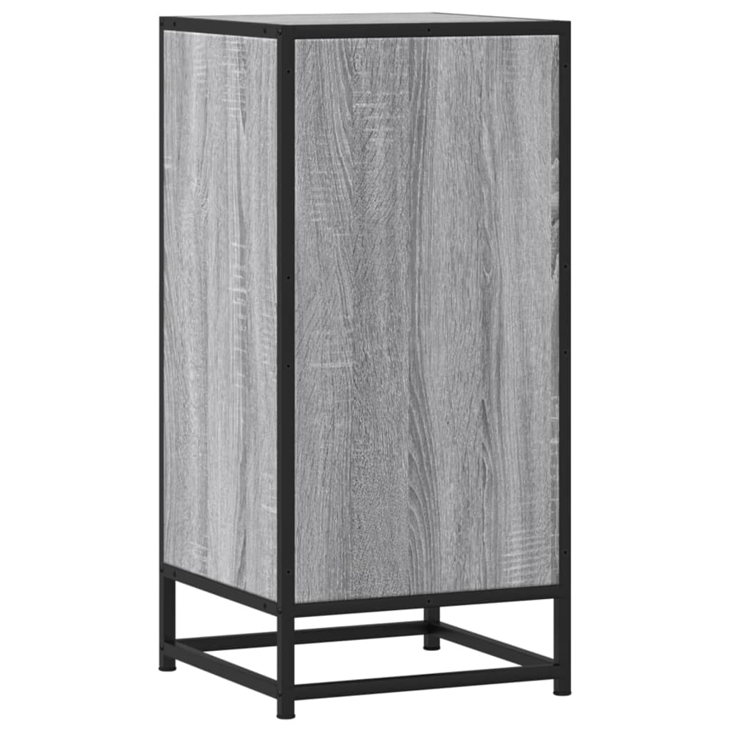 Komoda boja hrasta sonome 35,5x35x76 cm konstruirano drvo metal