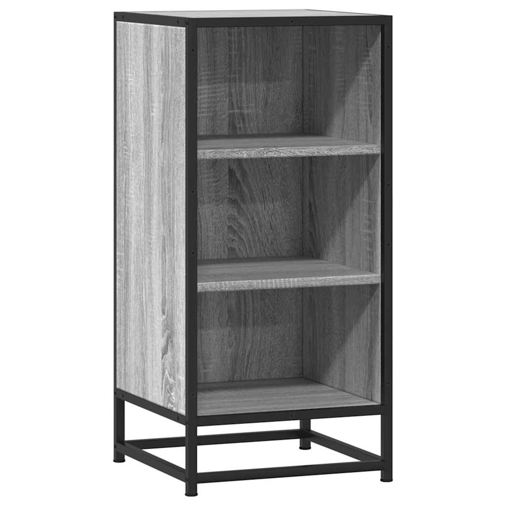 Komoda boja hrasta sonome 35,5x35x76 cm konstruirano drvo metal