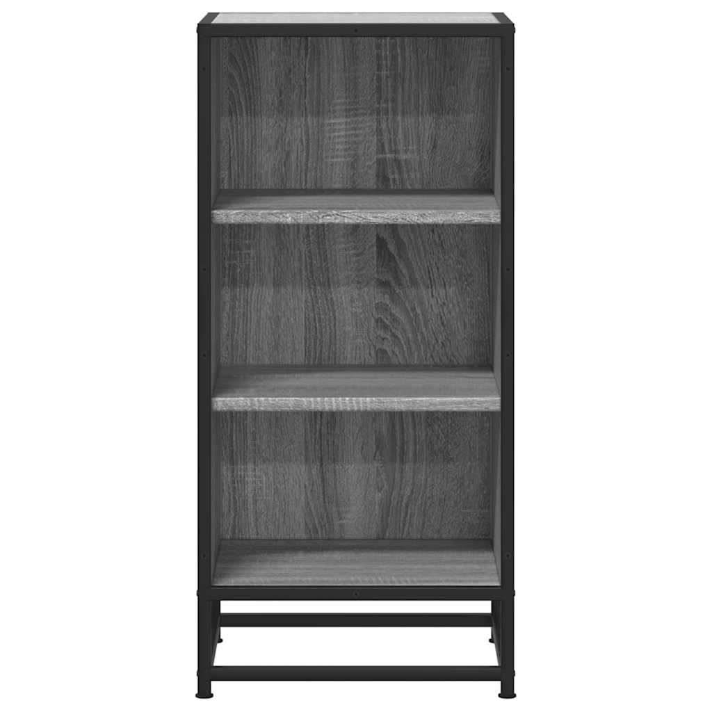 Komoda boja hrasta sonome 35,5x35x76 cm konstruirano drvo metal