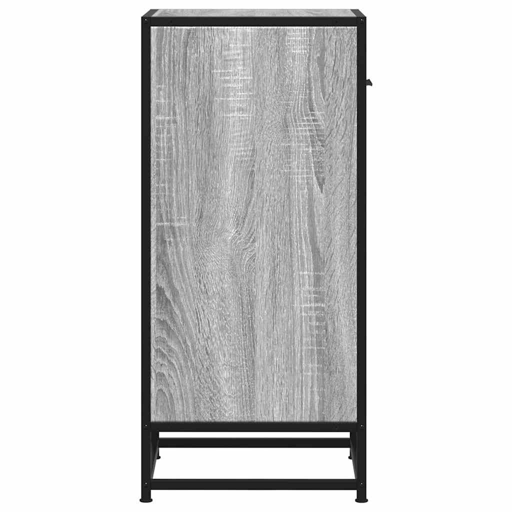 Komoda boja hrasta sonome 35,5x35x76 cm konstruirano drvo metal