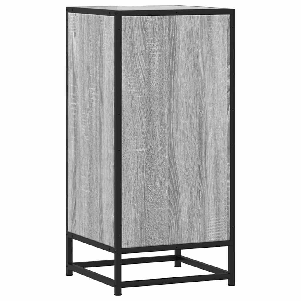 Komoda boja hrasta sonome 35,5x35x76 cm konstruirano drvo metal