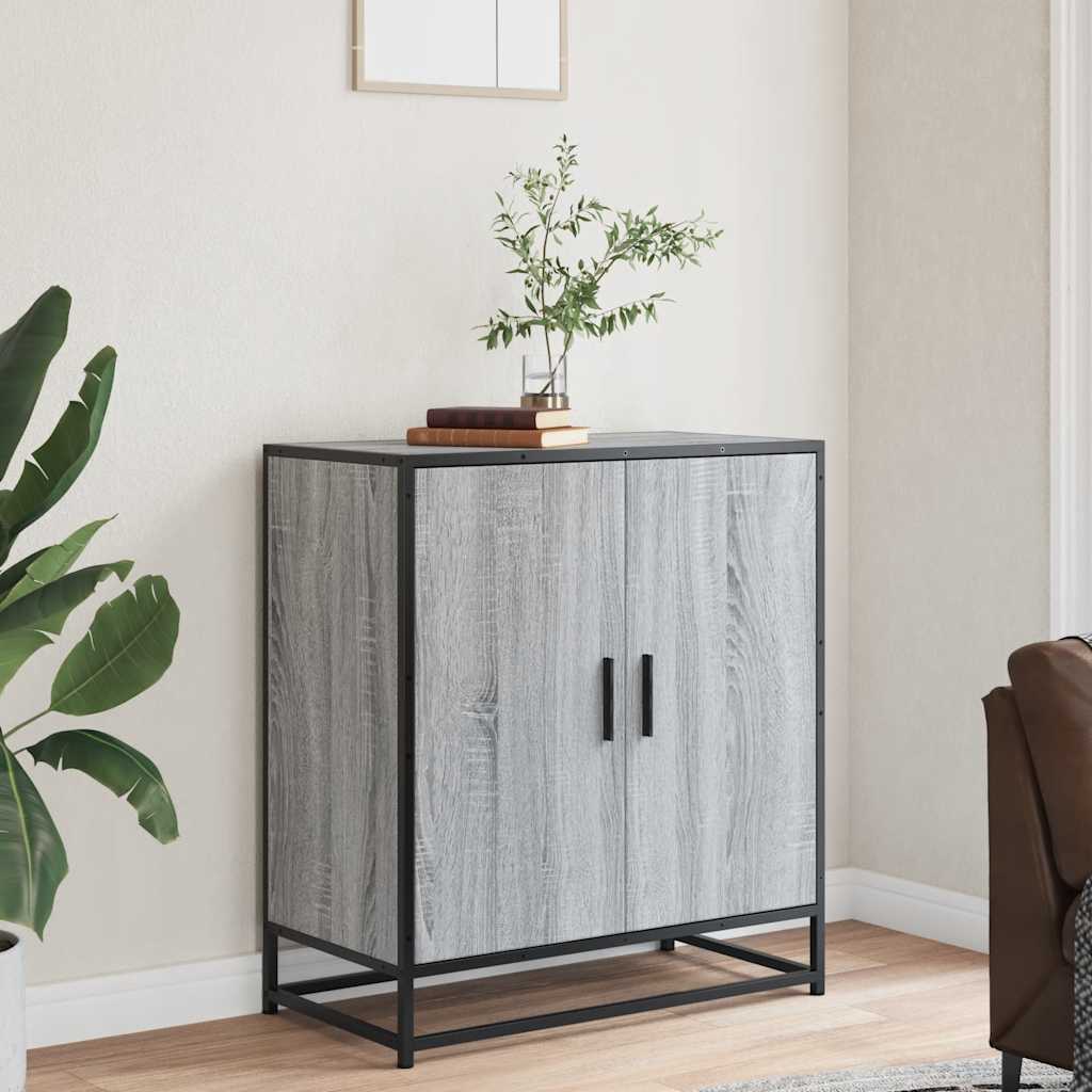 Komoda boja hrasta sonome 68x35x76 cm konstruirano drvo metal