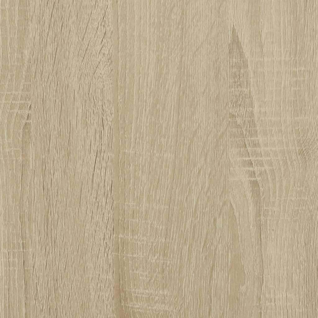 Komoda boja hrasta 68x35x76 cm konstruirano drvo i metal