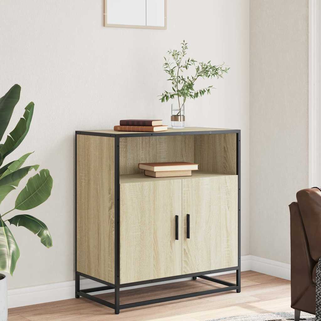 Komoda boja hrasta 68x35x76 cm konstruirano drvo