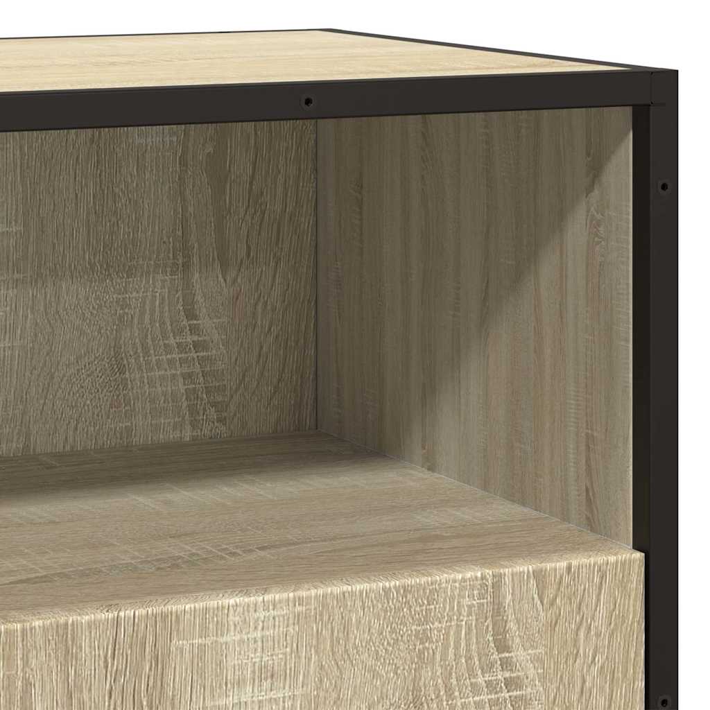 Komoda boja hrasta 68x35x76 cm konstruirano drvo