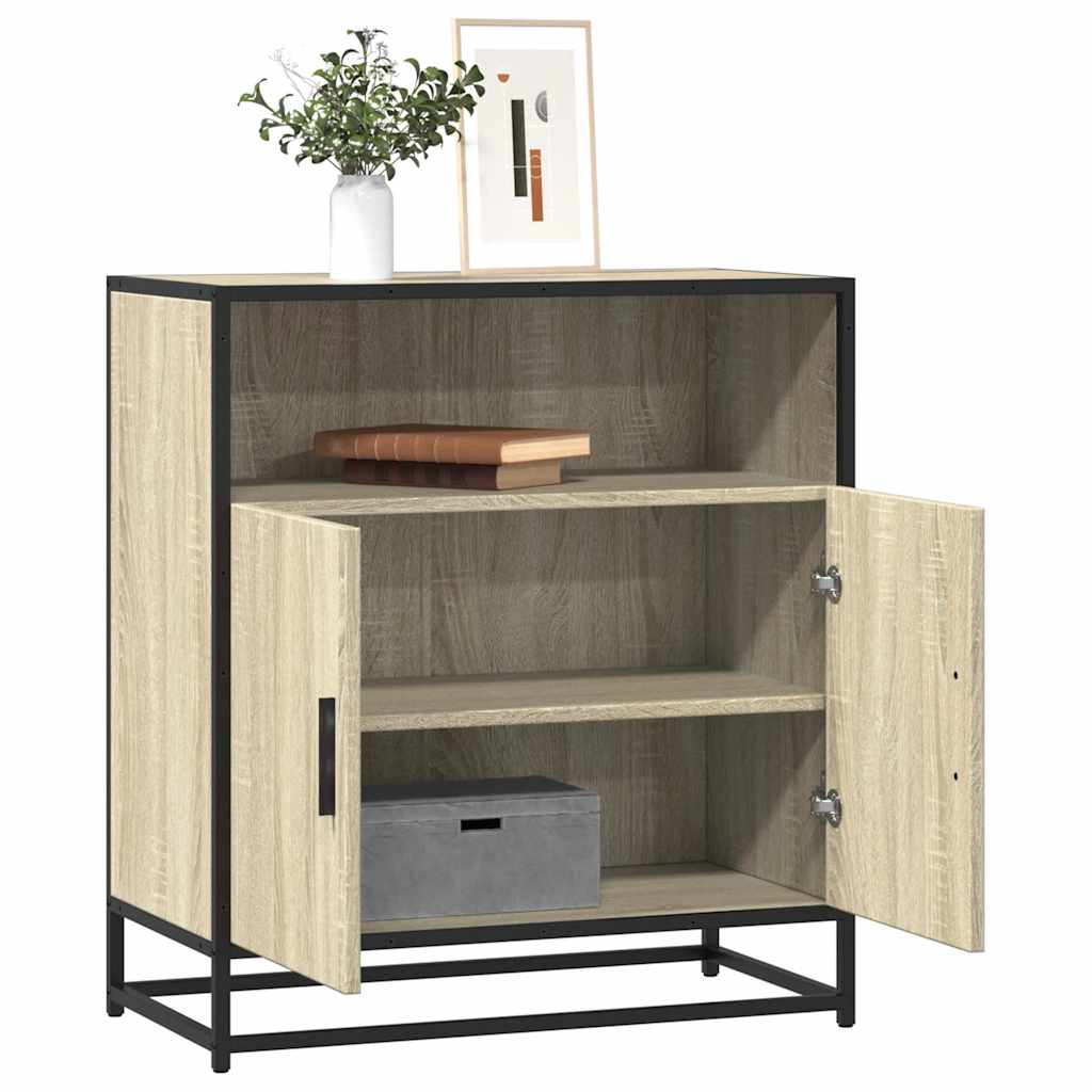 Komoda boja hrasta 68x35x76 cm konstruirano drvo