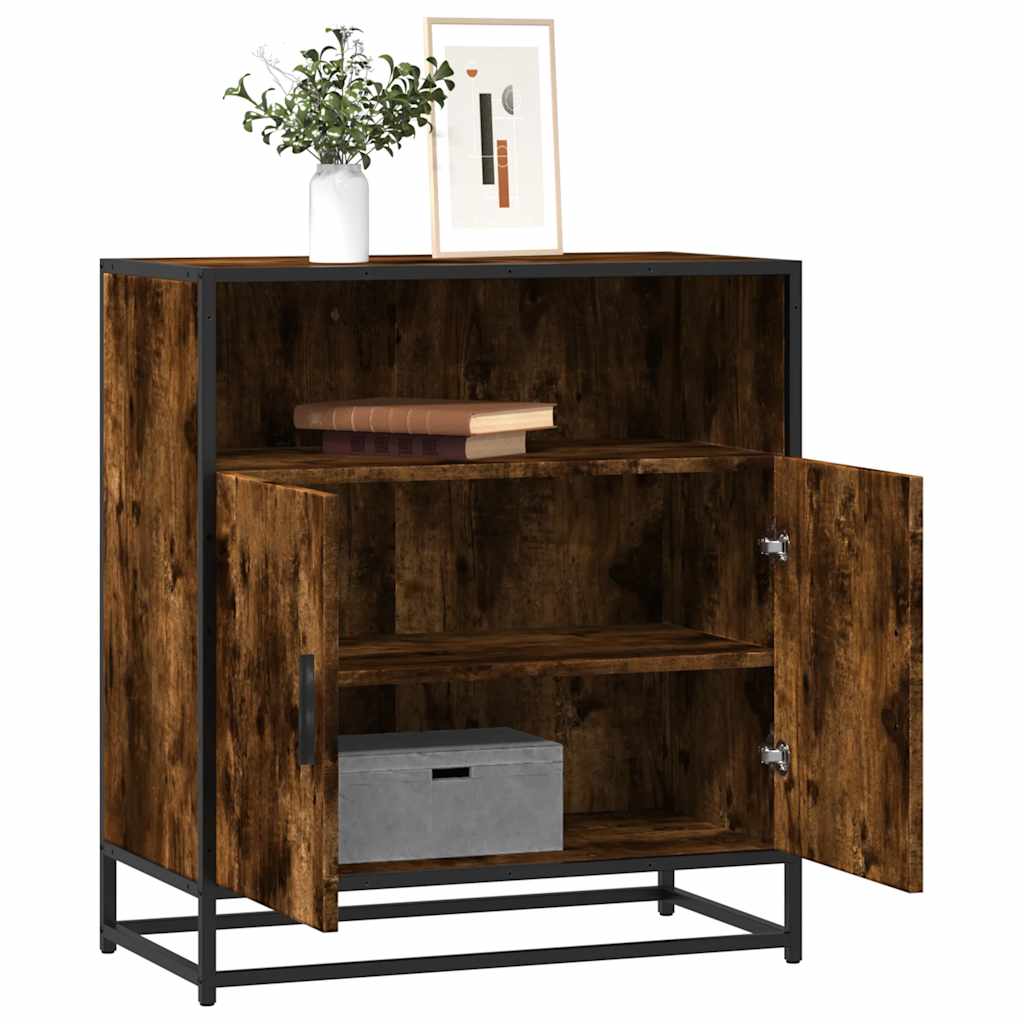 Komoda boja hrasta 68x35x76 cm konstruirano drvo