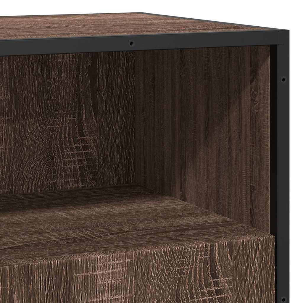 Komoda boja hrasta 68x35x76 cm konstruirano drvo