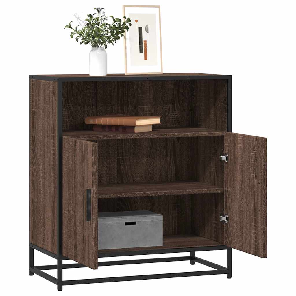 Komoda boja hrasta 68x35x76 cm konstruirano drvo