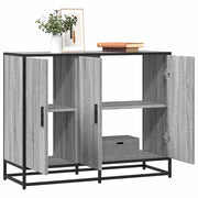 Komoda Siva Sonoma 94x35x76 cm Konstruirano drvo