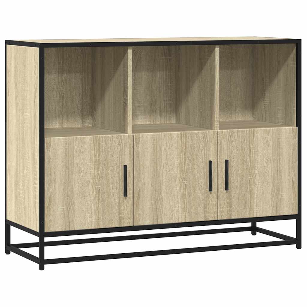Komoda sonoma hrast 100x35x76 cm izrađeno drvo