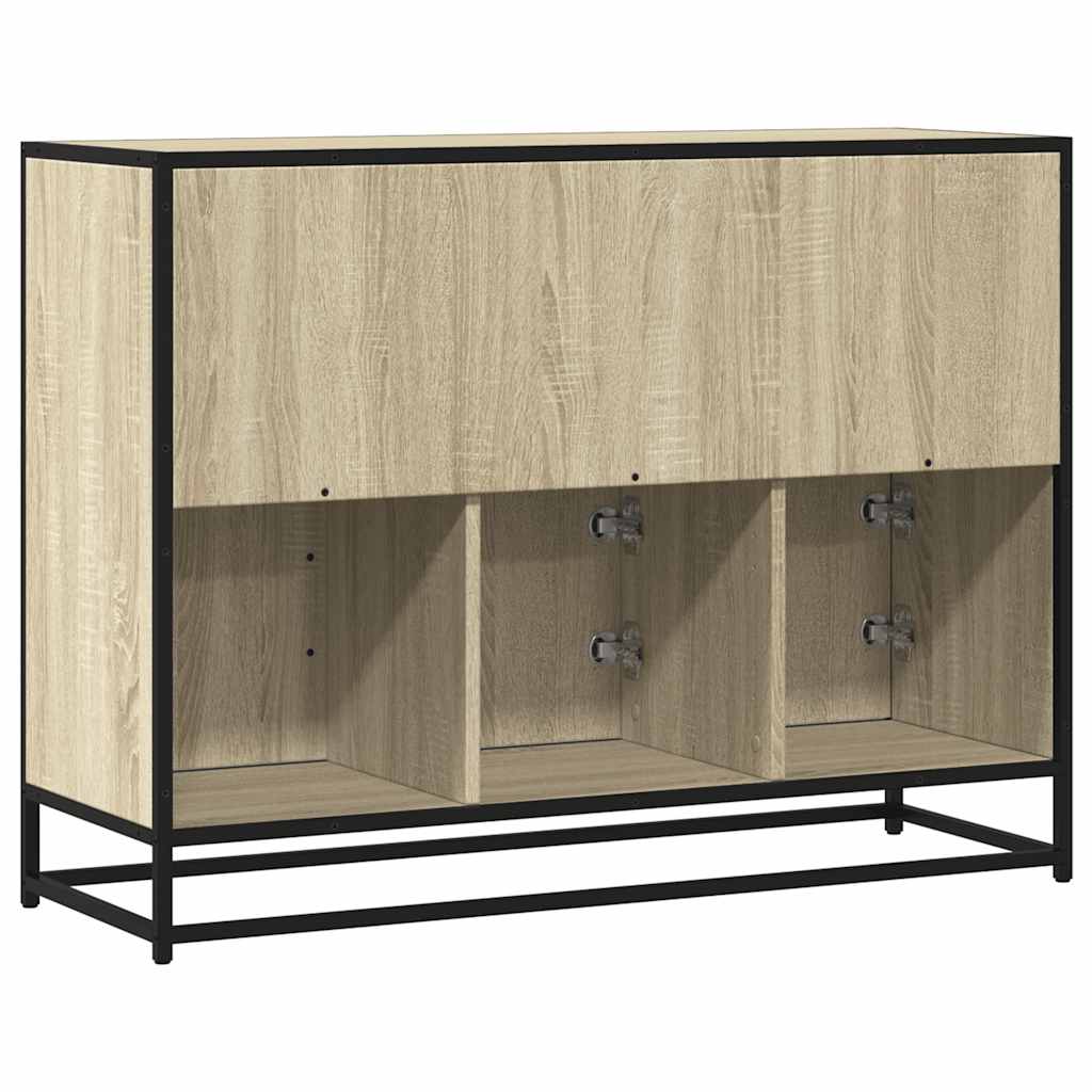 Komoda sonoma hrast 100x35x76 cm izrađeno drvo