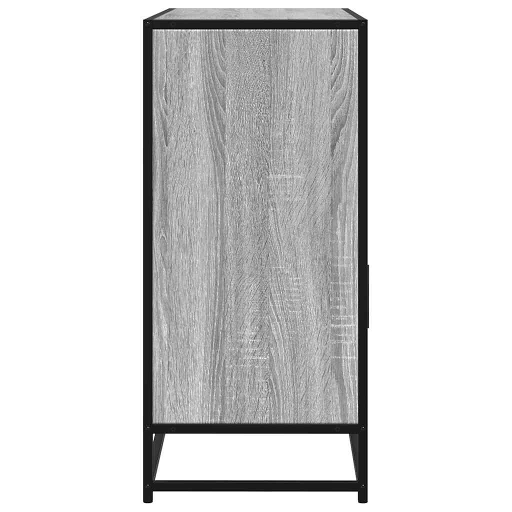Komoda Siva Sonoma 100x35x76 cm Konstruirano drvo