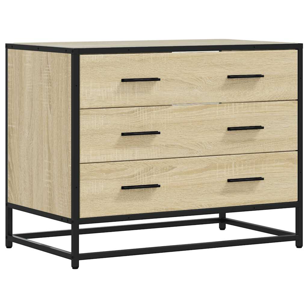 Ormar s ladicama sonoma hrast 70x41x56 cm izrađeno drvo