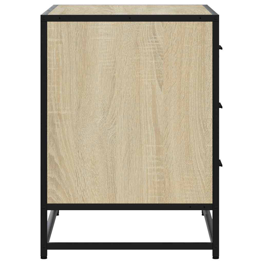 Ormar s ladicama sonoma hrast 70x41x56 cm izrađeno drvo