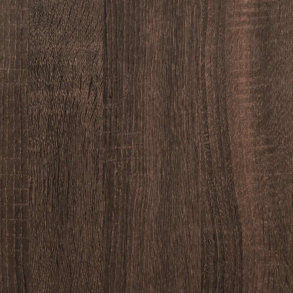 Ormar s ladicama smeđi hrast 70x41x70 cm izrađeno drvo