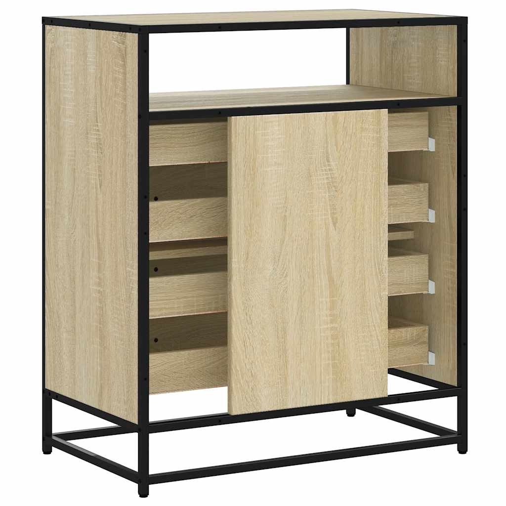 Ormar s ladicama sonoma hrast 70x41x83,5 cm izrađeno drvo