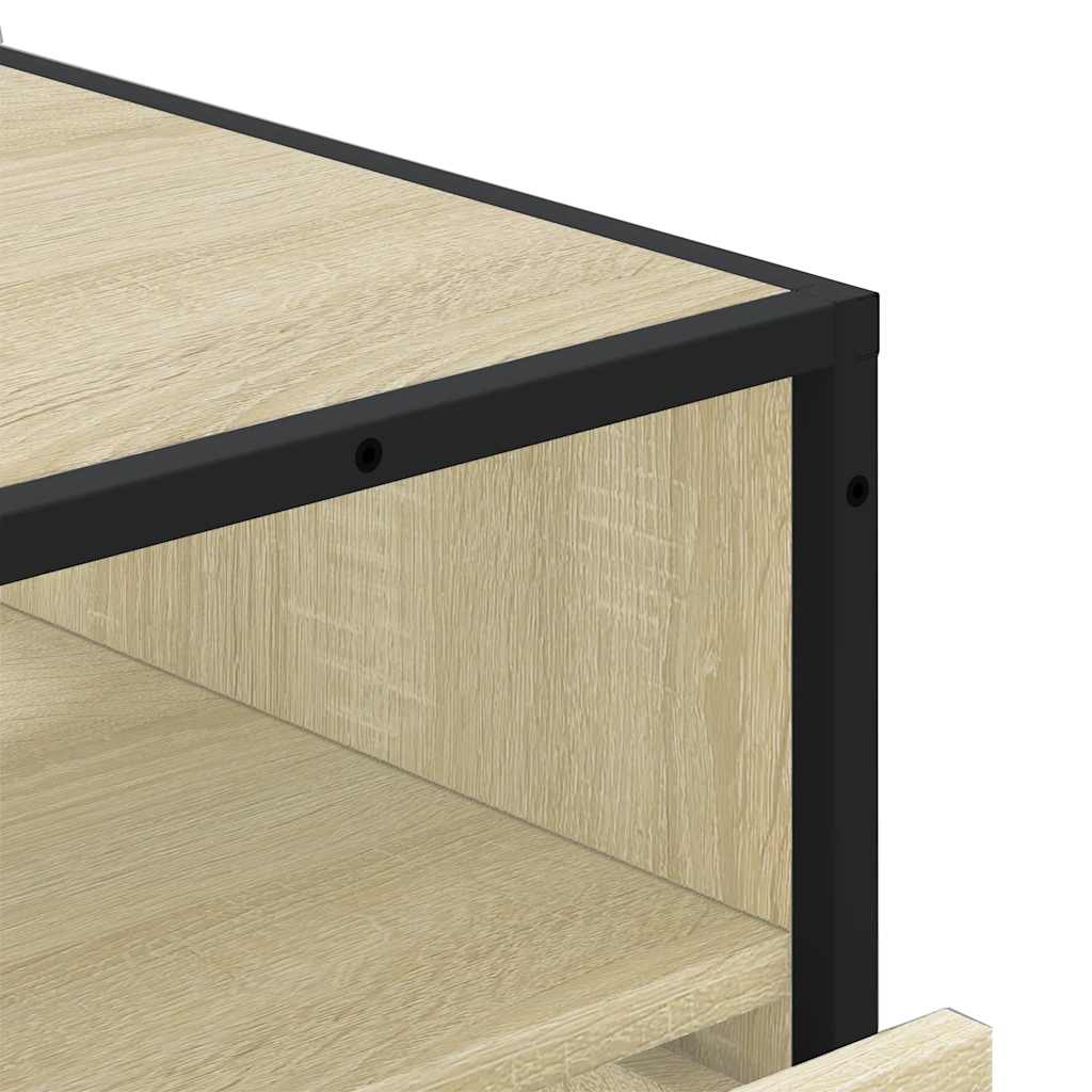 Ormar s ladicama sonoma hrast 70x41x83,5 cm izrađeno drvo