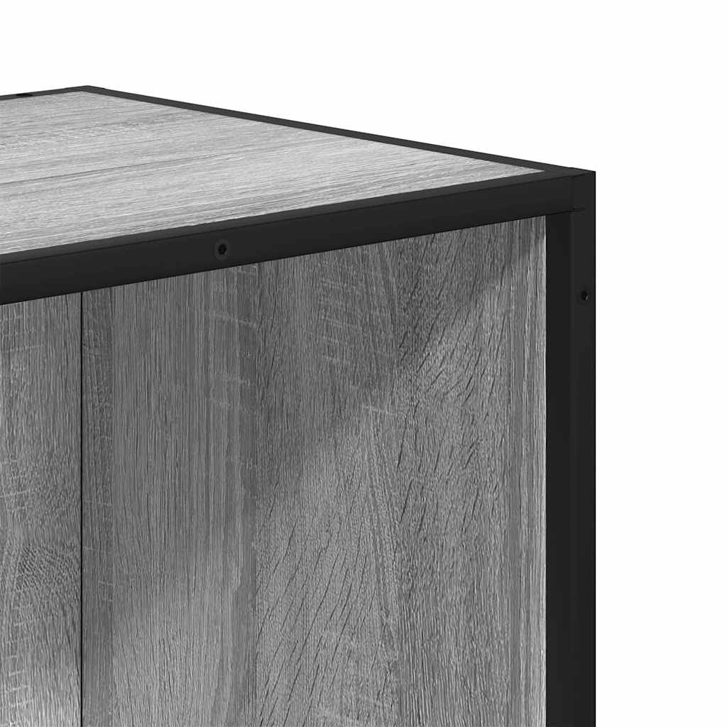 Ormar za knjige sivi sonoma 40x35x76 cm konstruirano drvo