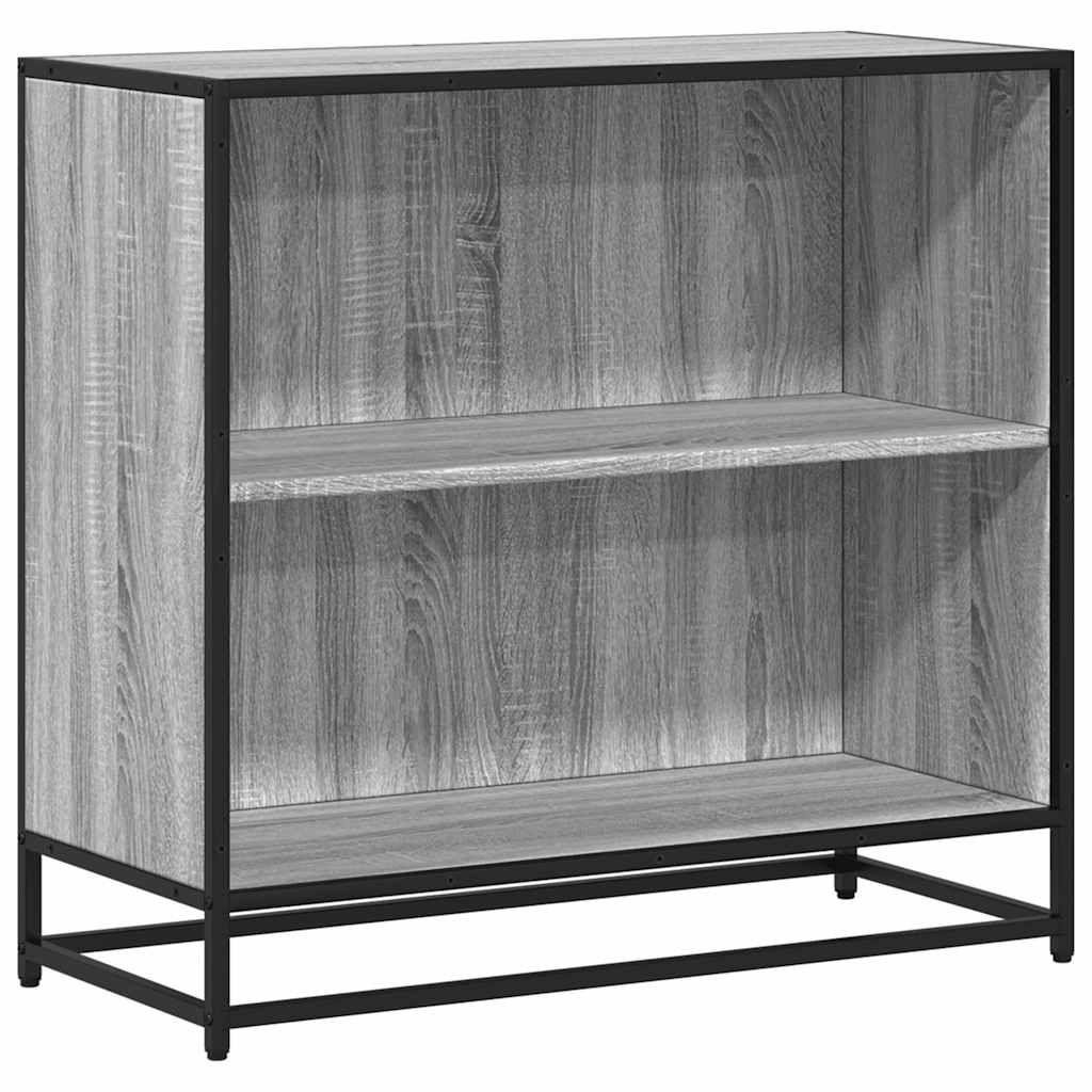 Ormar za knjige sivi sonoma 80,5x35x76 cm izrađeno drvo