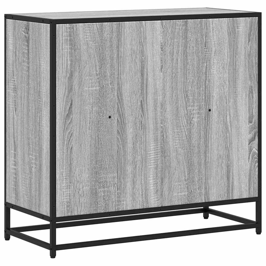 Ormar za knjige sivi sonoma 80,5x35x76 cm izrađeno drvo
