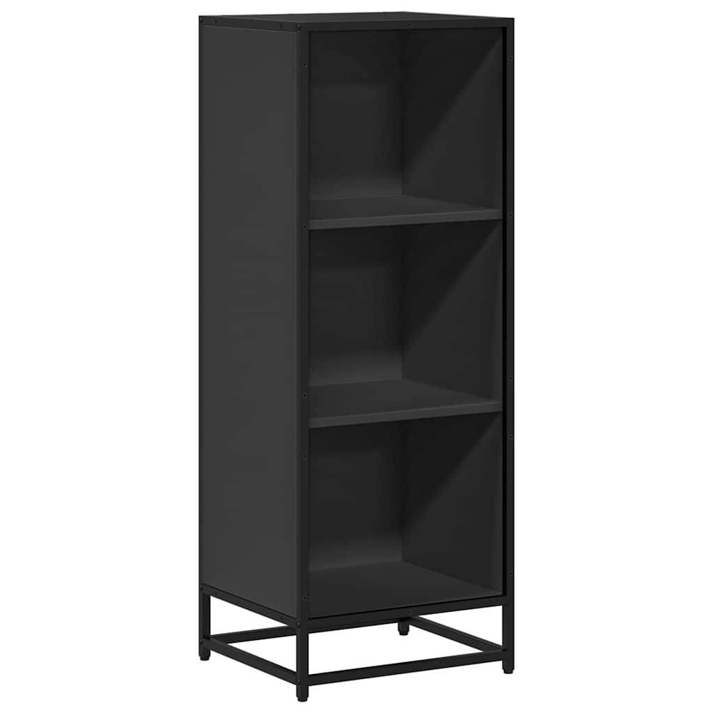 Ormar za knjige crni 40x35x107,5 cm izrađeno drvo