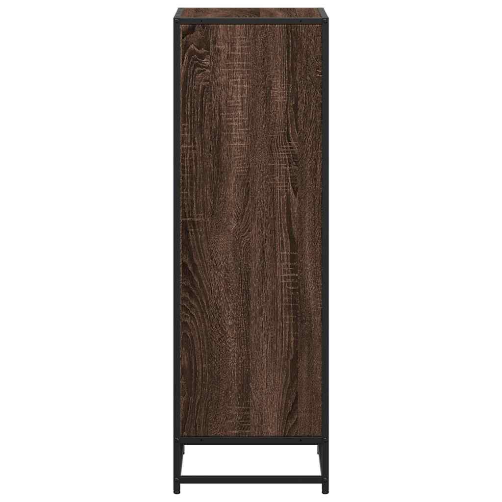 Ormar za knjige smeđi hrast 40x35x107,5 cm izrađeno drvo