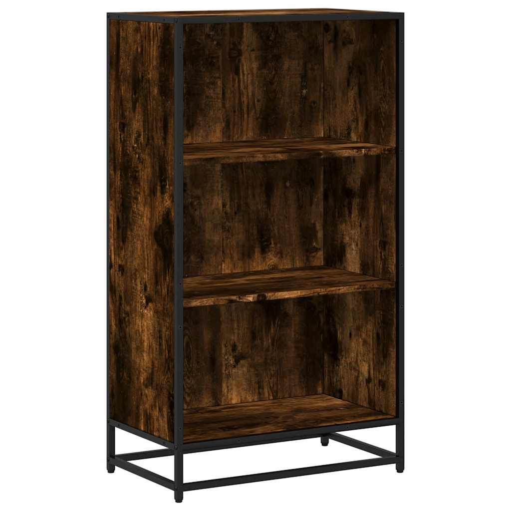 Ormar za knjige dimljeni hrast 60x35x107,5 cm konstruirano drvo