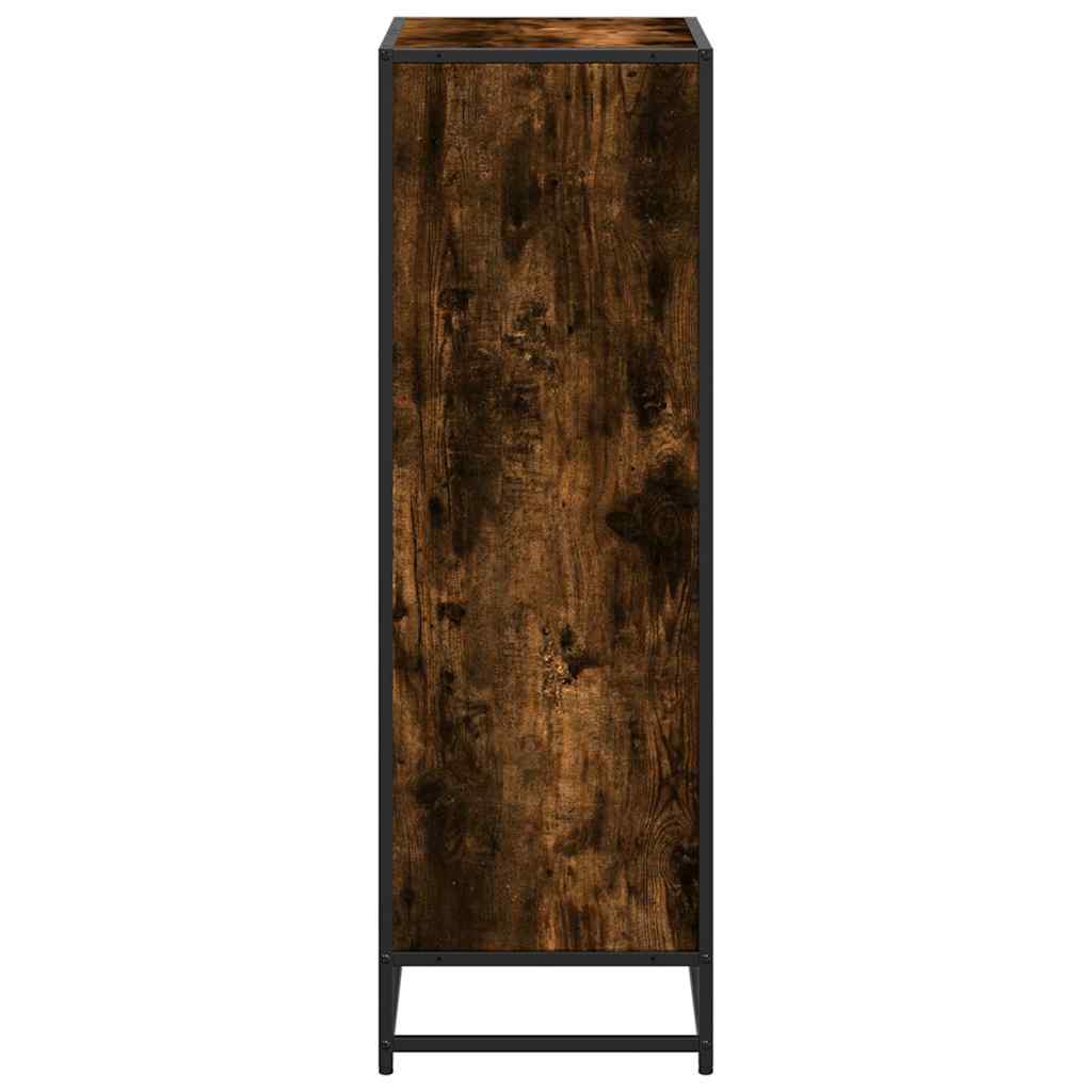 Ormar za knjige dimljeni hrast 60x35x107,5 cm konstruirano drvo