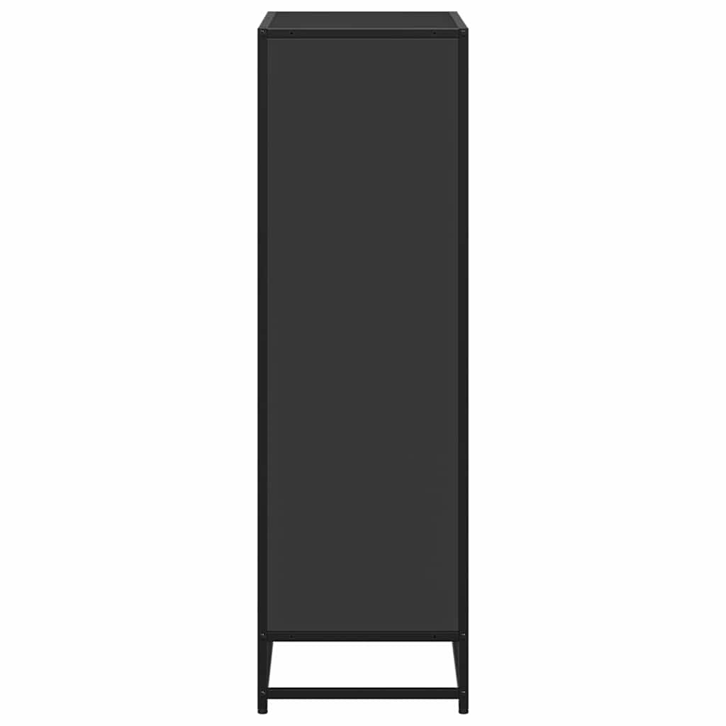 Ormar za knjige crni 65,5x33x107,5 cm izrađeno drvo