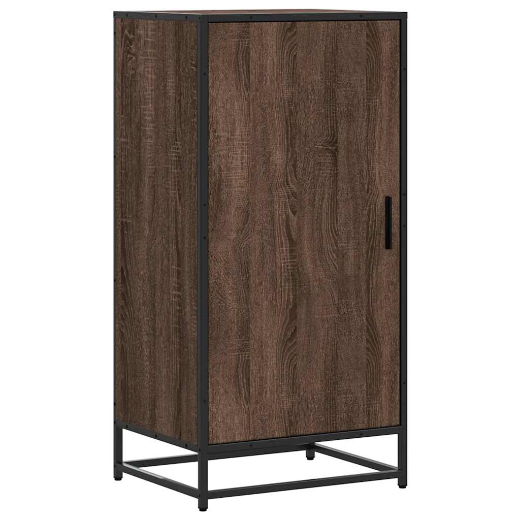 Stalak za cipele boja hrasta 48x38x97,5 cm konstruirano drvo