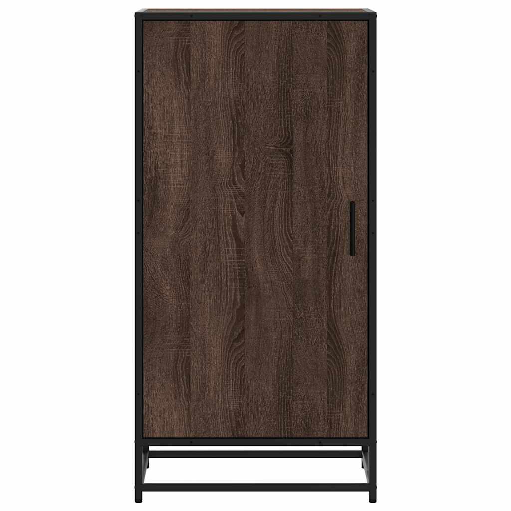 Stalak za cipele boja hrasta 48x38x97,5 cm konstruirano drvo