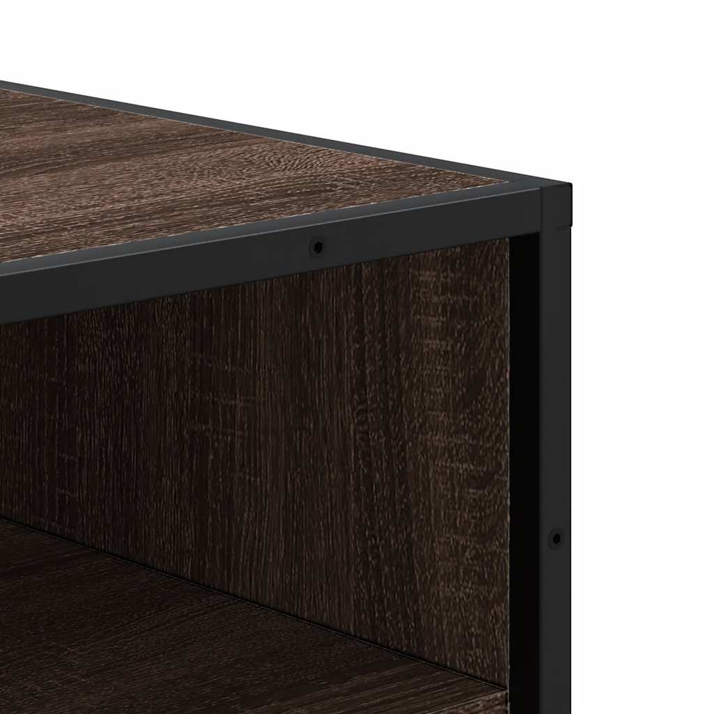 Stalak za cipele boja hrasta 48x38x97,5 cm konstruirano drvo