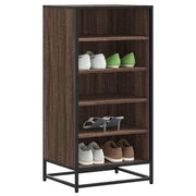 Stalak za cipele boja hrasta 48x38x97,5 cm konstruirano drvo
