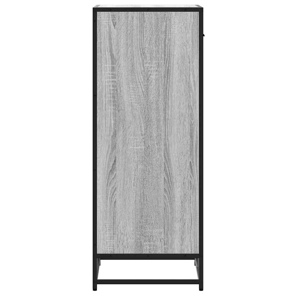 Stalak za cipele boja hrasta 48x38x97,5 cm konstruirano drvo