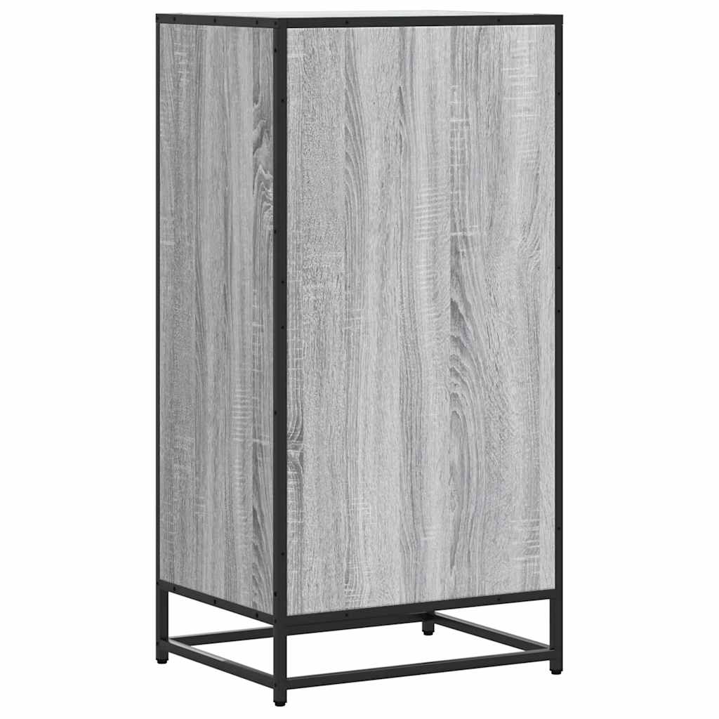 Stalak za cipele boja hrasta 48x38x97,5 cm konstruirano drvo