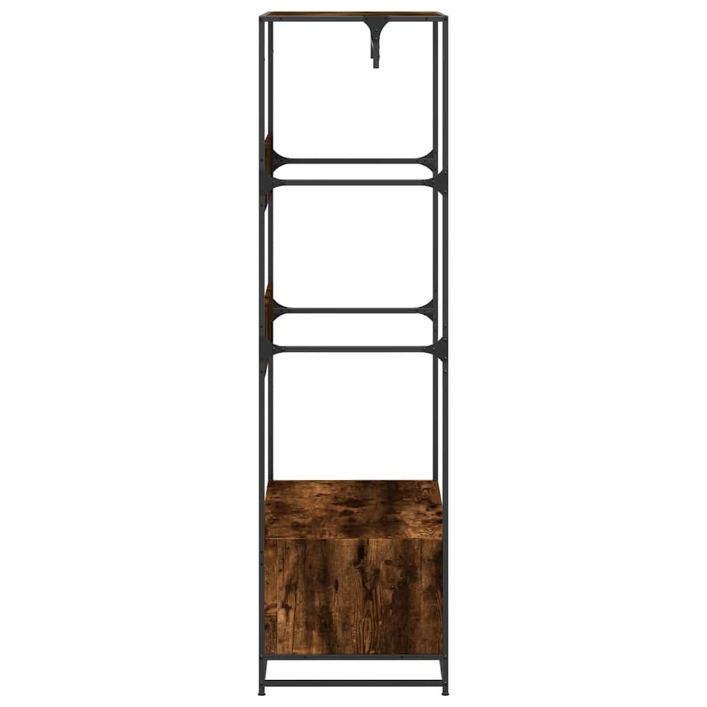 Ormar boja dimljenog hrasta 90x50x180 cm od konstruiranog drva