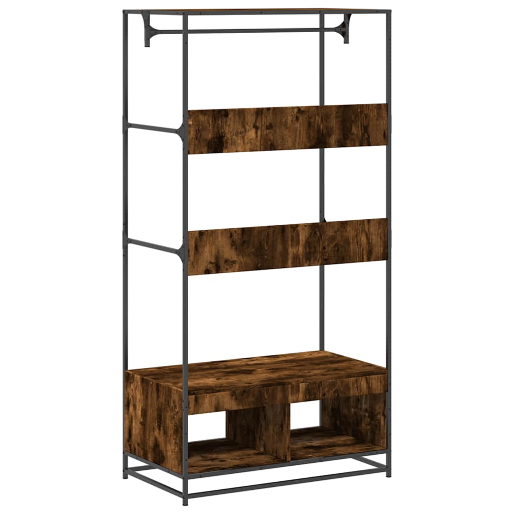 Ormar boja dimljenog hrasta 90x50x180 cm od konstruiranog drva