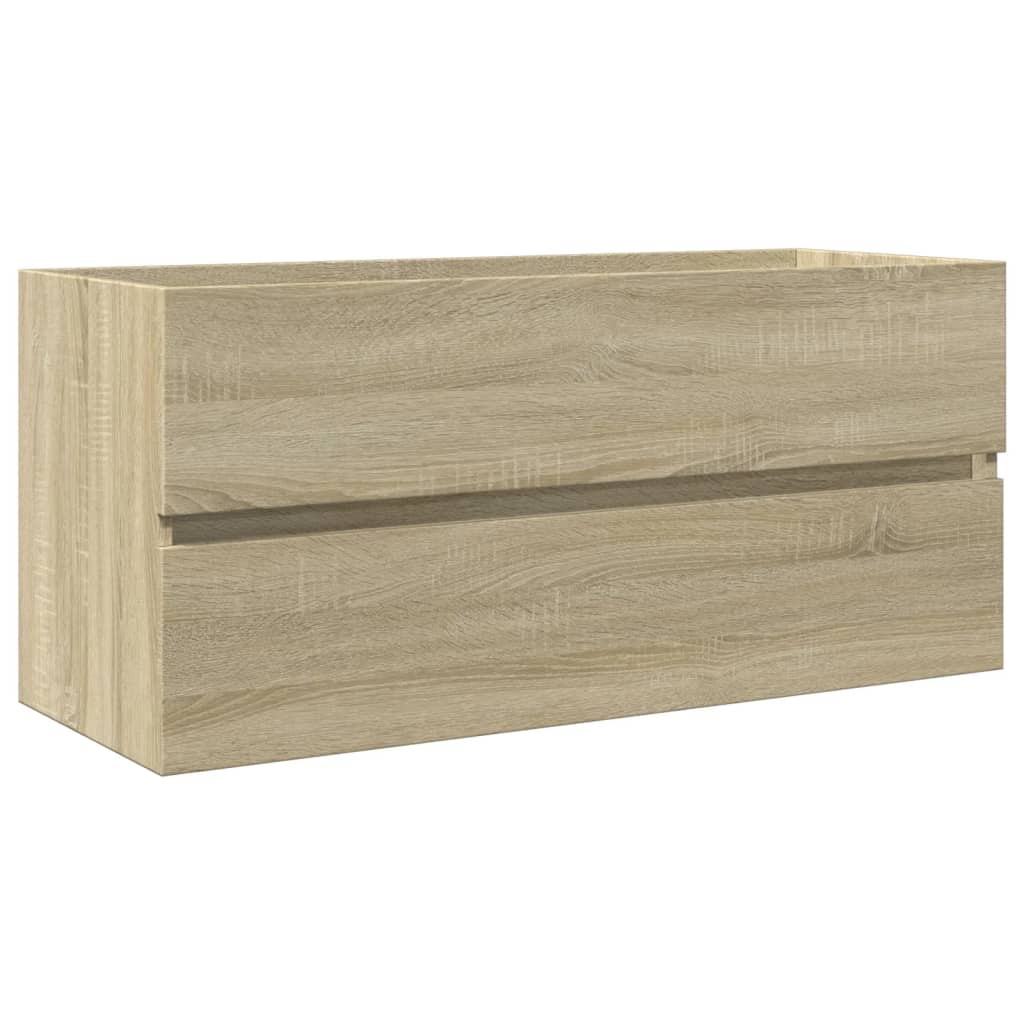 Ormarić za umivaonik boja hrasta sonome 100x38,5x45 cm drveni