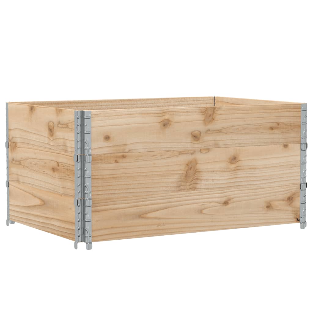 Okviri za palete 3 kom 120 x 80 cm od masivne borovine