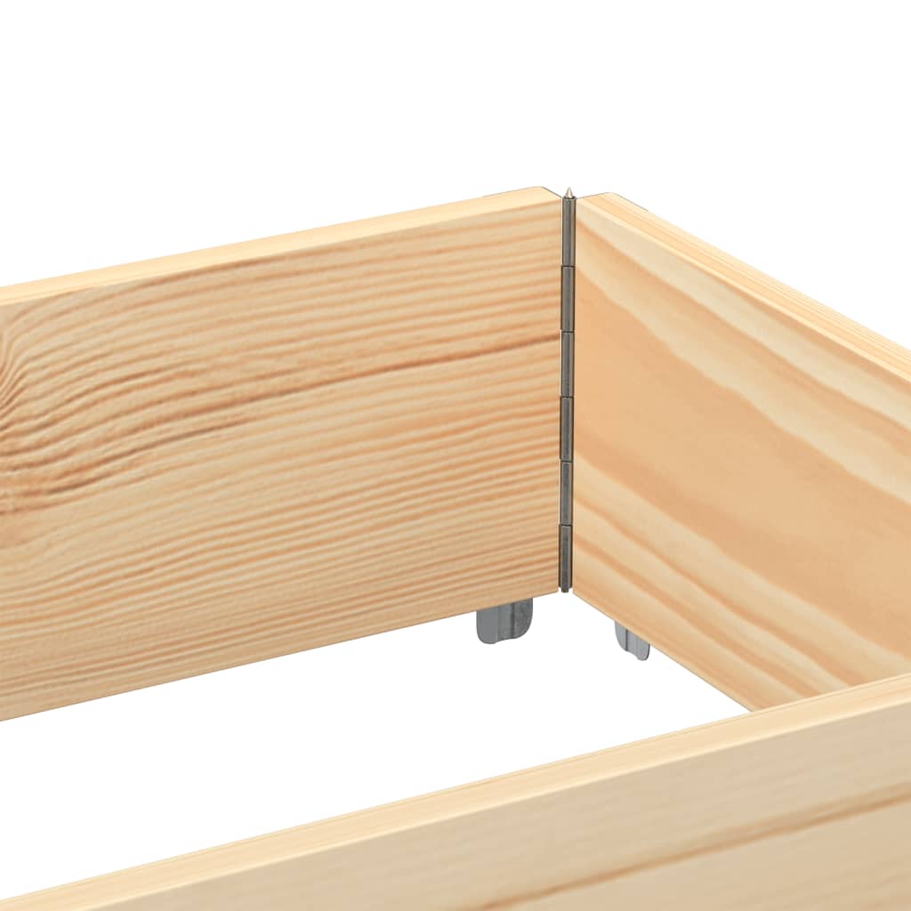 Vrtna sadilica 150x50 cm od masivne borovine